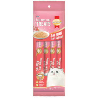 Smartheart Salmon Creamy Cat Treats (15G x 4 )