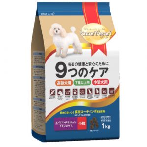 Smartheart Gold Senior 7+ Small Breed Dry Dog Food (1KG)