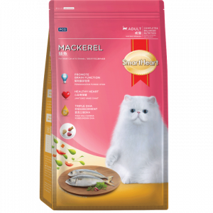 Smartheart Mackerel Adult Dry Cat Food ( 2 Sizes)