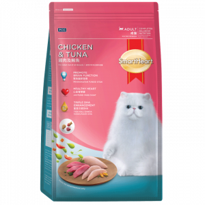 Smartheart Chicken & Tuna Adult Dry Cat Food ( 2 Sizes)