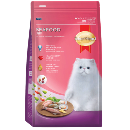 Smartheart Seafood Adult Dry Cat Food ( 2 Sizes)