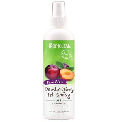 TropiClean Pure Plum Deodorizing Pet Spray