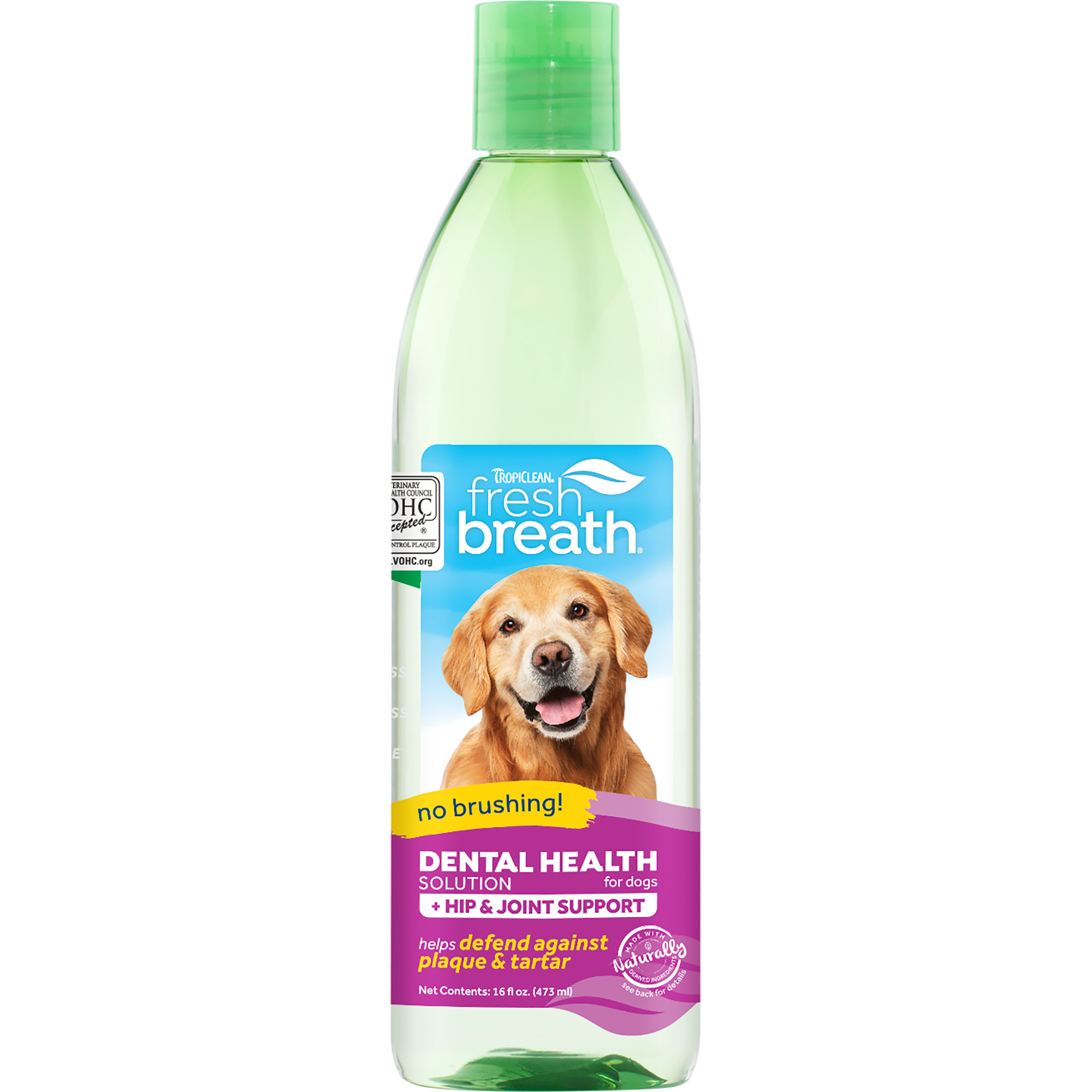 Tropiclean Fresh Breath Dental Health Solution for Dogs ( Hip & Joint / Digestive Support / Supports Skin Health ) - Image 2