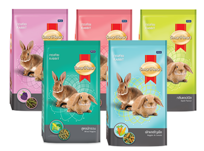 Smartheart Rabbit Food 1KG (5 Flavors)