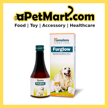 Himalaya Supplement Furglow Liquid (Skin & Coat) 200ml for cats and dogs