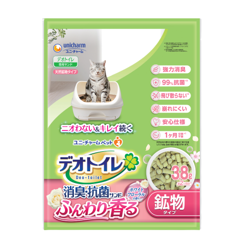 Unicharm Pet Deo-Toilet Refill Pellets (4 Scents) - Image 4