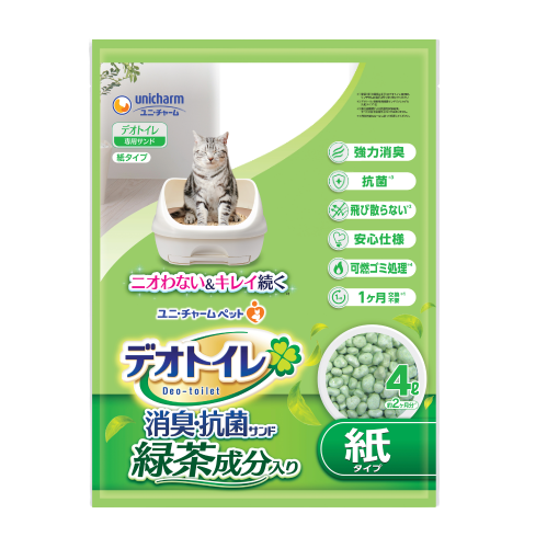 Unicharm Pet Deo-Toilet Refill Pellets (4 Scents) - Image 3