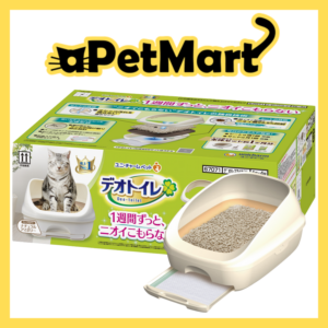 Unicharm Deo-Toilet Half-Cover Cat Litter system House