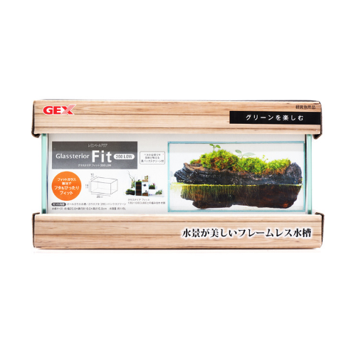 GEX Glassterior Fit 200 Fish Tank 1.6L