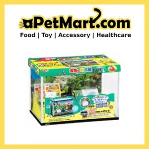 GEX Goldfish Room Black L Breeding Tank