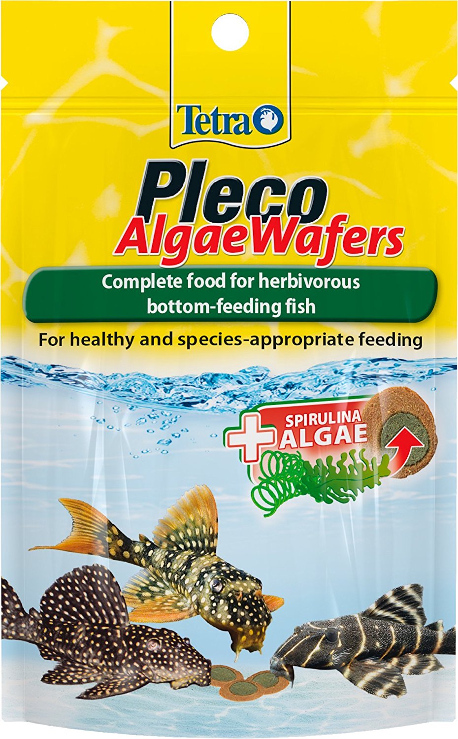 Tetra Pleco Algae Wafers Fish Food 85g aPetMart