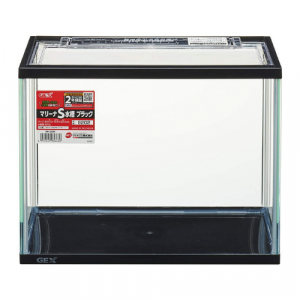 GEX Size S Fish Tank Black12L