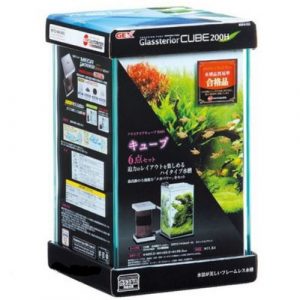 GEX Glassterior Cube 200H Fish Tank 11.5L