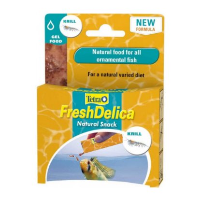 Tetra FreshDelica Krill Gel Fish Food 48g