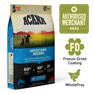 ACANA Heritage Freeze-Dried Coated Adult Dog Recipe (2 Sizes)