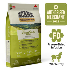 ACANA Regionals Freeze-Dried Infused Grasslands Dog Recipe (2 Sizes)