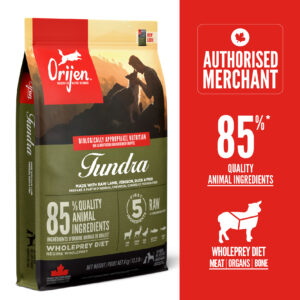 ORIJEN Dry Dog Food Tundra Dog (2 Sizes)
