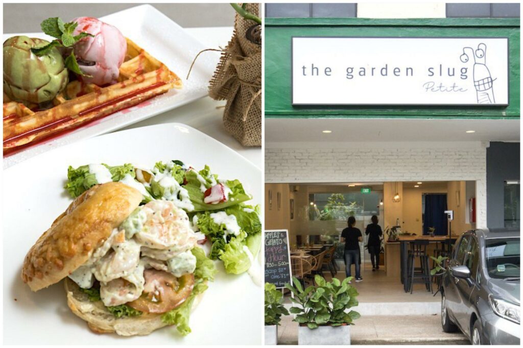 the garden slug pet friendly restaurant