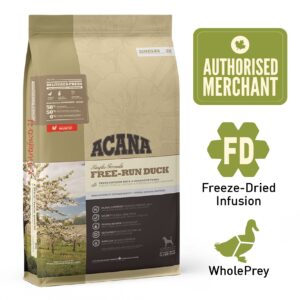 ACANA Singles Freeze-Dried Free-Run Duck Dog (3 Sizes)