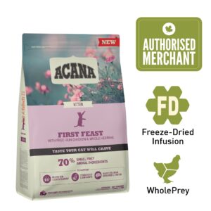 ACANA Classics Freeze-Dried Coated First Feast Cat Food (2 Sizes)