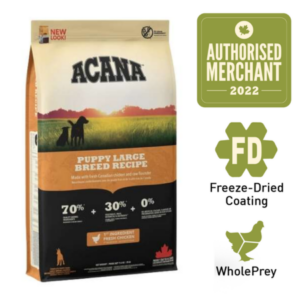 ACANA Heritage Freeze-Dried Coated Puppy Large Breed Recipe 11.4kg