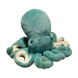 Auskie Octopus Soft Toy Plush Stuffed Toy 30cm Gift for Adult, Baby & Pets