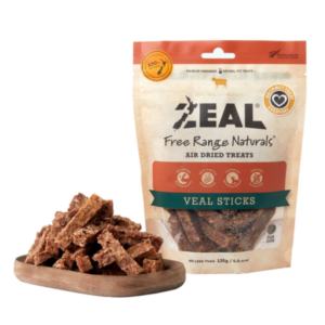 Zeal Veal Sticks Treats for Dogs 125g