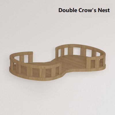 Double Crow's Nest with text