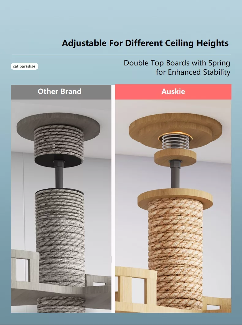 Top Spring of Auskie Cat Tree