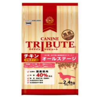 Canine Tribute Chicken All Stage Small Kibble (800gx3) 2.4kg (116168)