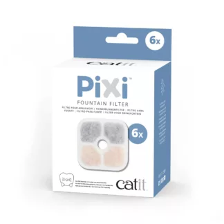 Catit PIXI Fountain Filter 6 packs (43722)
