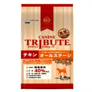 Canine Tribute Chicken All Stage (800gx3) 2.4kg (116113)