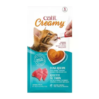 Catit Creamy Lickable Cat Treats Tuna 5x15g (44474)